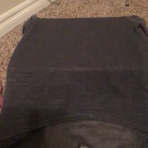 Grey long sleeved